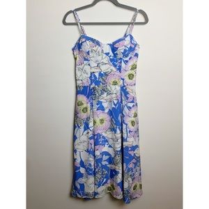YUMI KIM | Silk Floral Print Dress